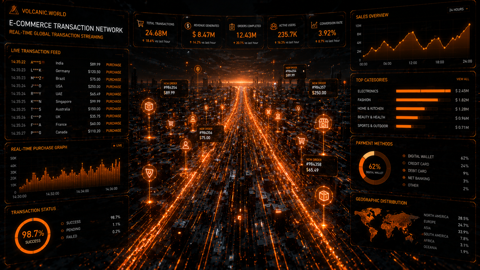 E-Commerce Analytics Dashboard